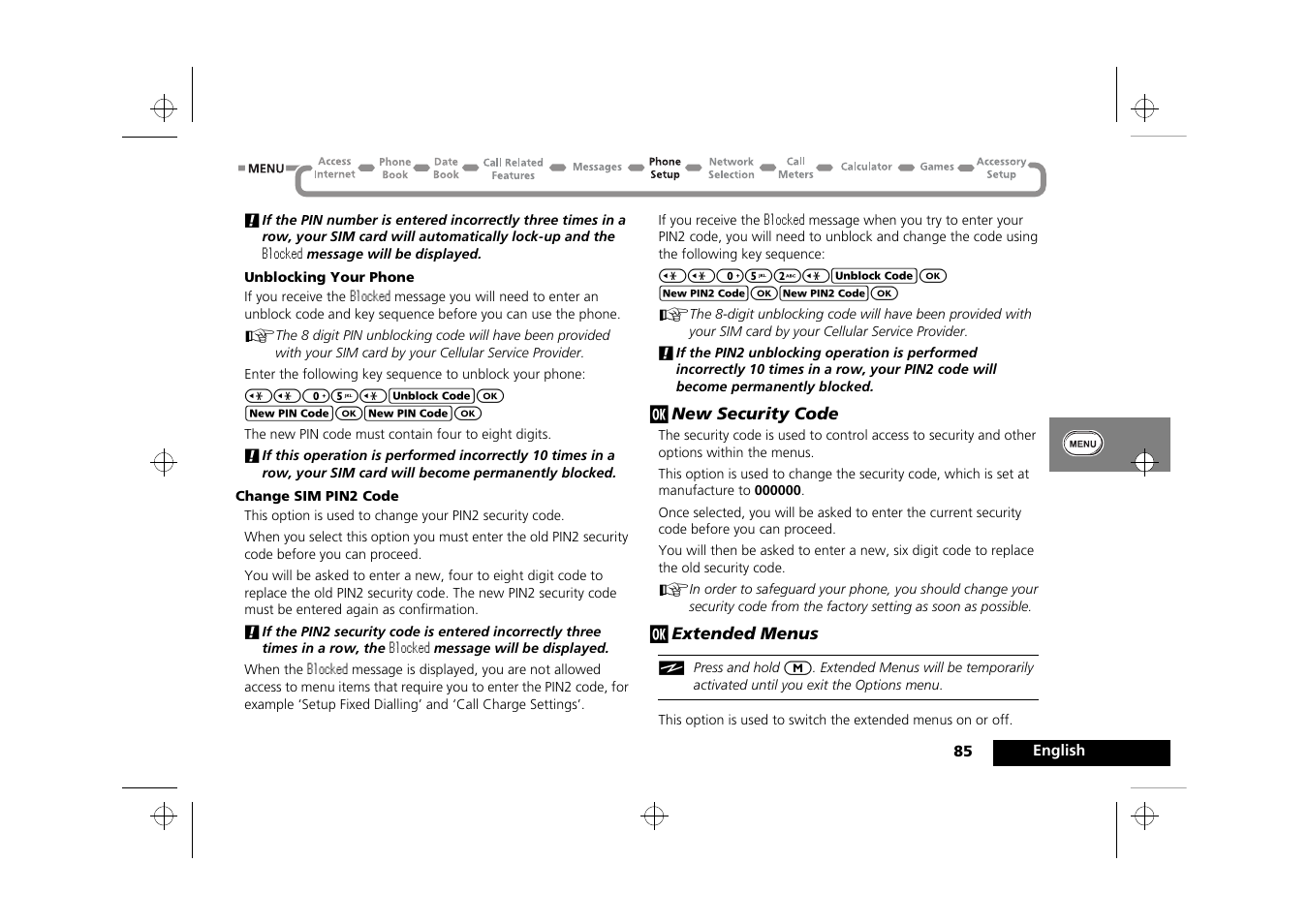 Motorola Timeport 250 User Manual | Page 89 / 128