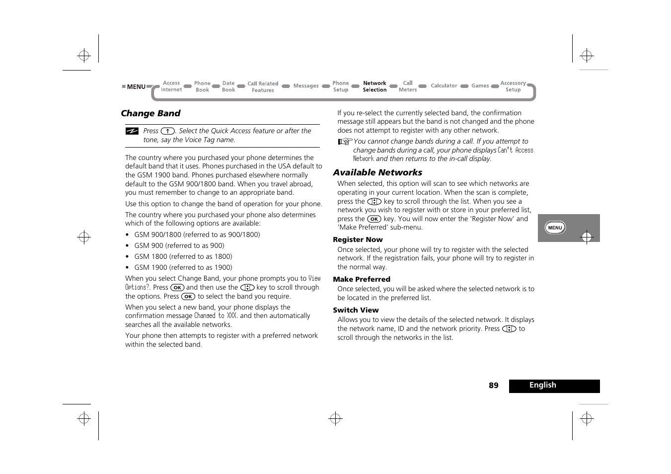 Motorola Timeport 250 User Manual | Page 93 / 128