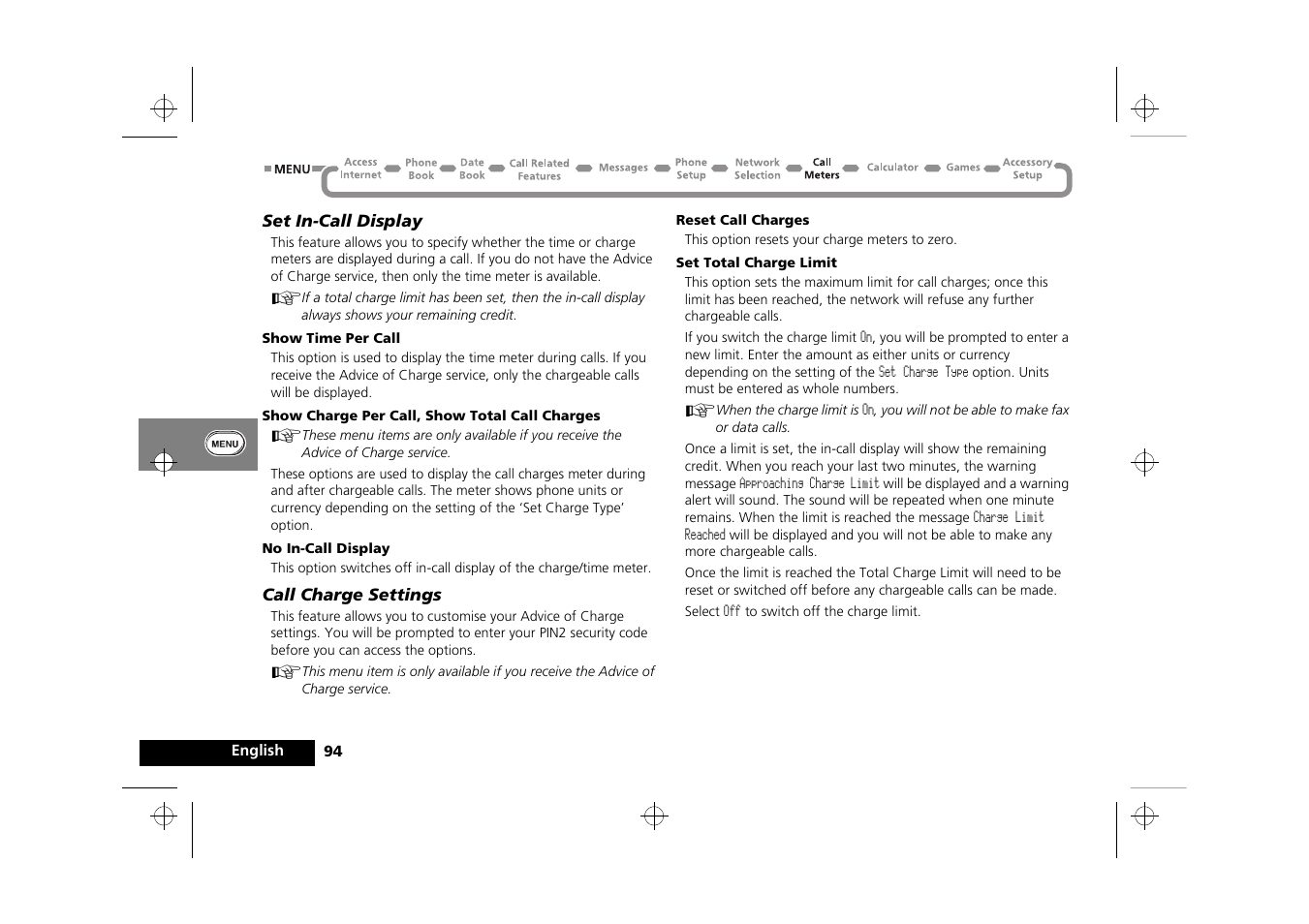 Motorola Timeport 250 User Manual | Page 98 / 128