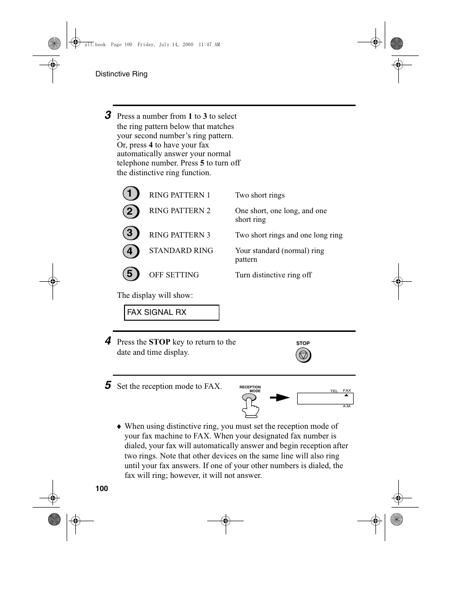 Sharp FO-775L User Manual | Page 102 / 156