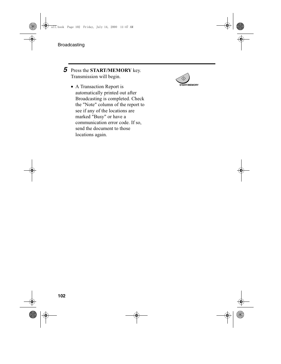 Sharp FO-775L User Manual | Page 104 / 156