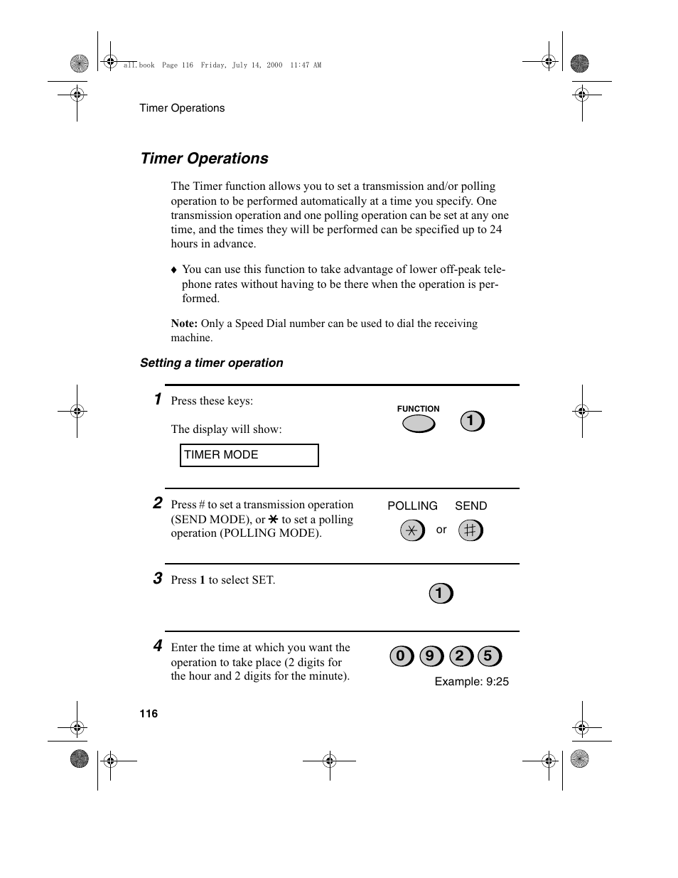 Sharp FO-775L User Manual | Page 118 / 156