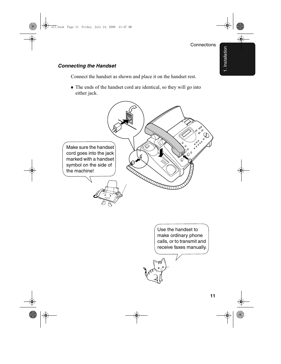 Sharp FO-775L User Manual | Page 13 / 156