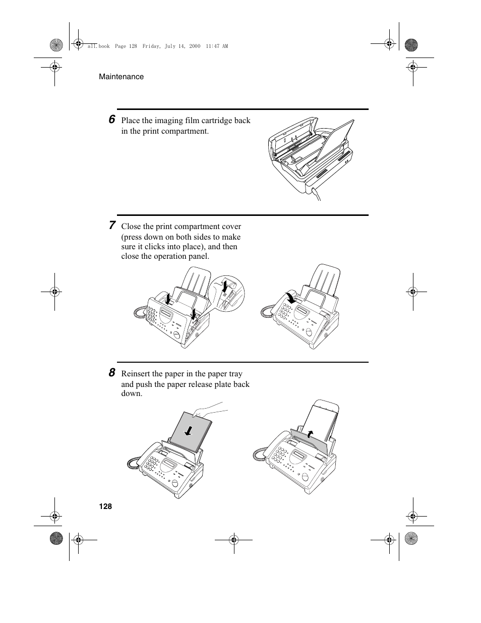 Sharp FO-775L User Manual | Page 130 / 156