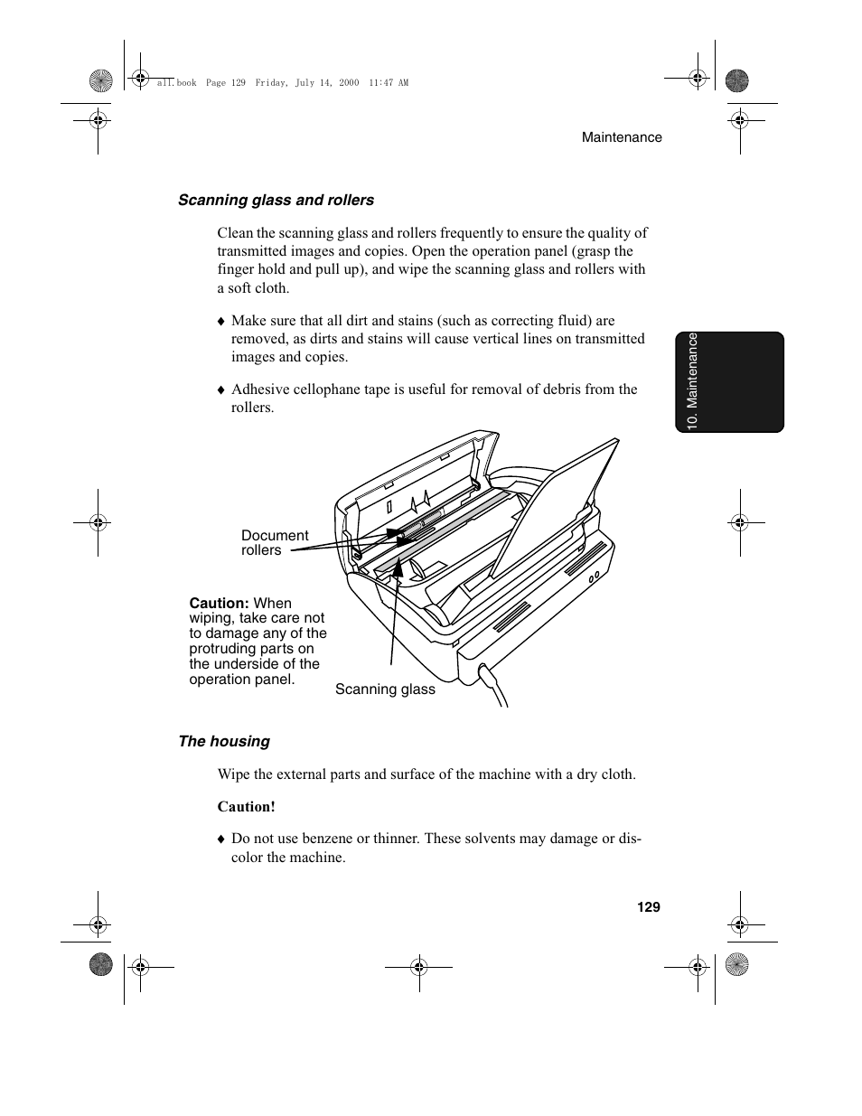 Sharp FO-775L User Manual | Page 131 / 156