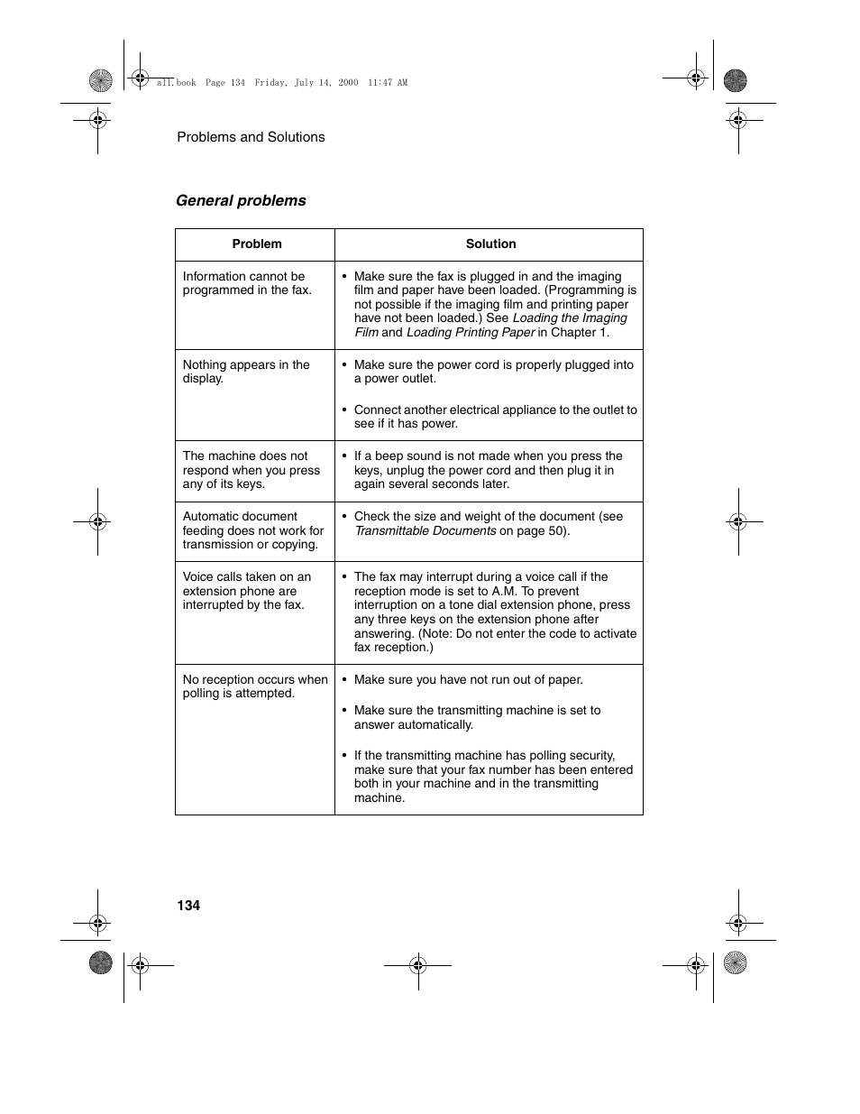 Sharp FO-775L User Manual | Page 136 / 156