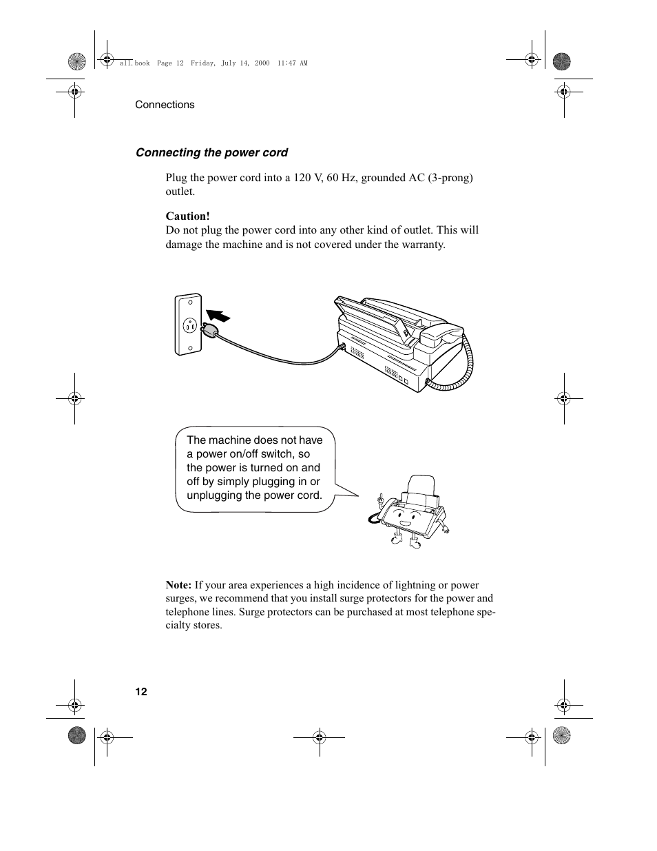 Sharp FO-775L User Manual | Page 14 / 156