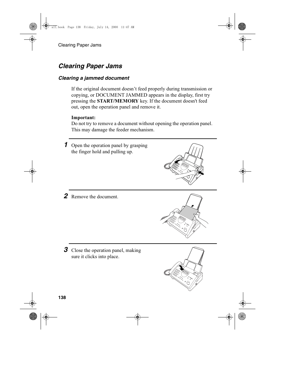 Sharp FO-775L User Manual | Page 140 / 156