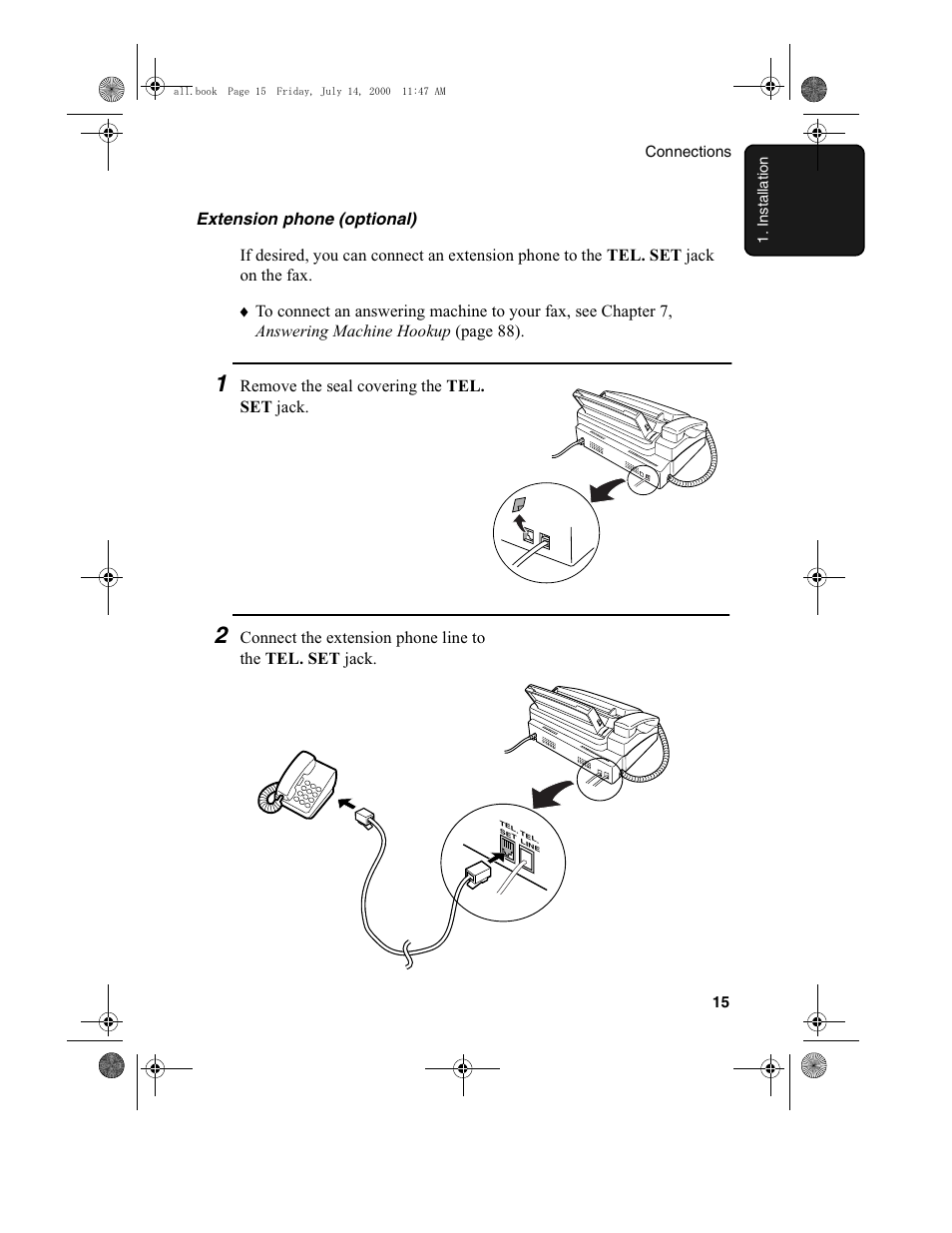 Sharp FO-775L User Manual | Page 17 / 156