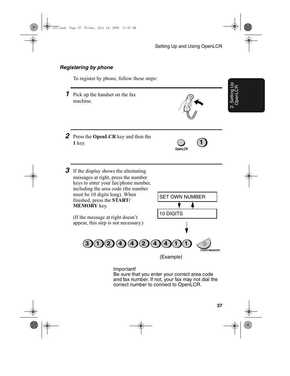 Sharp FO-775L User Manual | Page 39 / 156