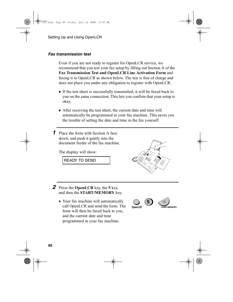 Sharp FO-775L User Manual | Page 42 / 156