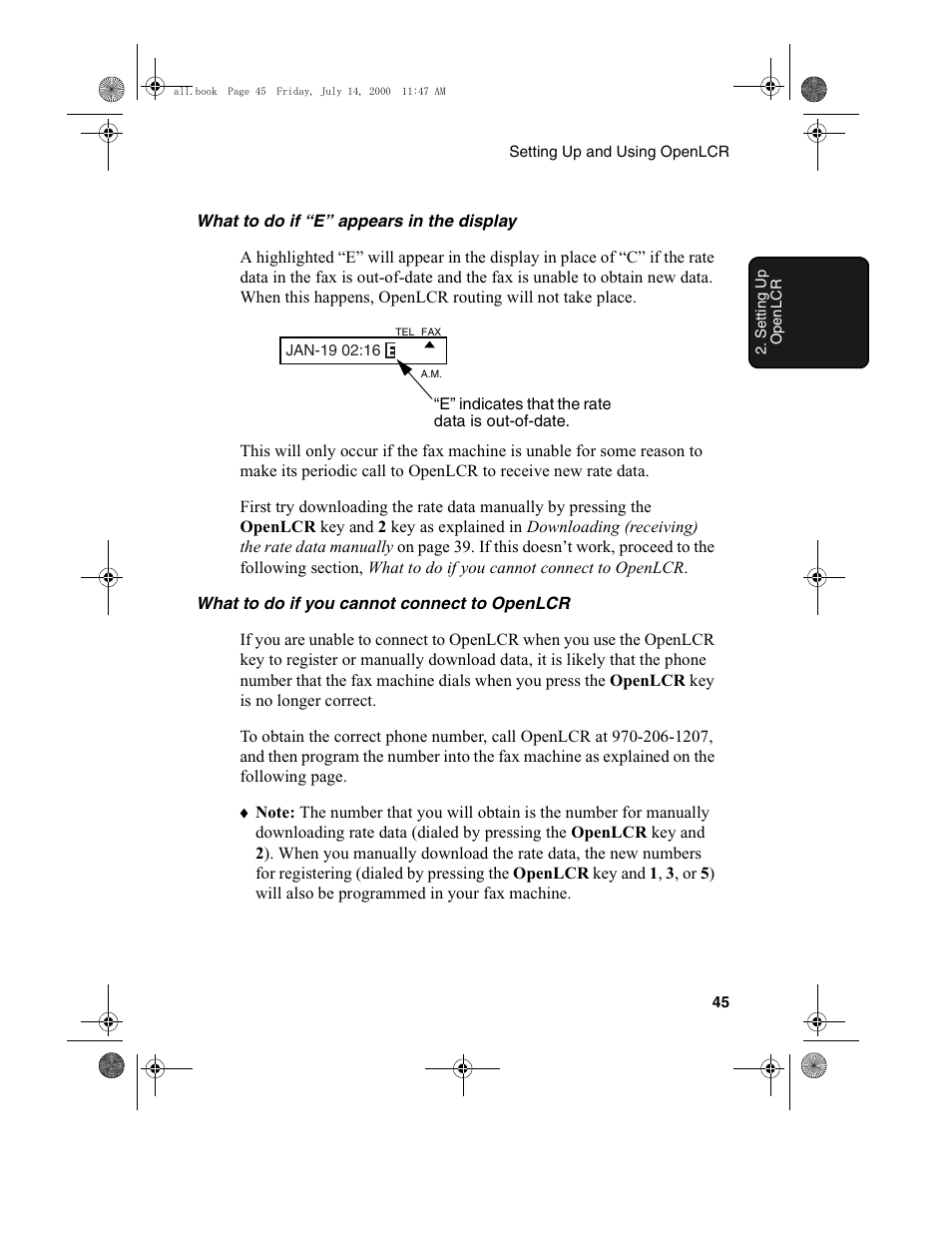 Sharp FO-775L User Manual | Page 47 / 156