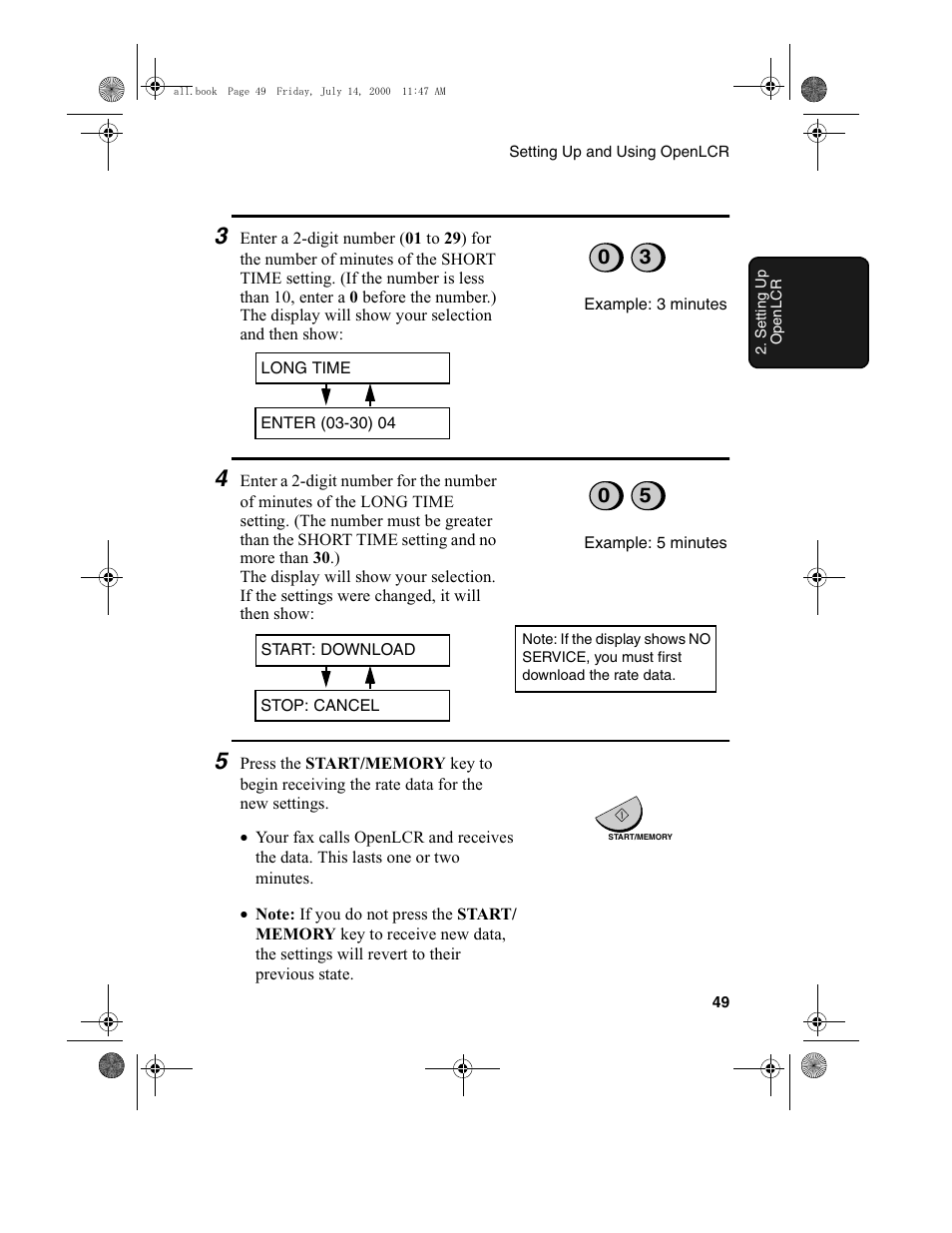 Sharp FO-775L User Manual | Page 51 / 156