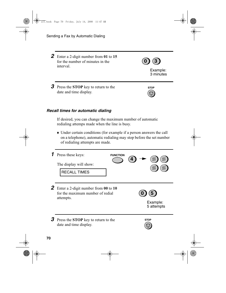 Sharp FO-775L User Manual | Page 72 / 156