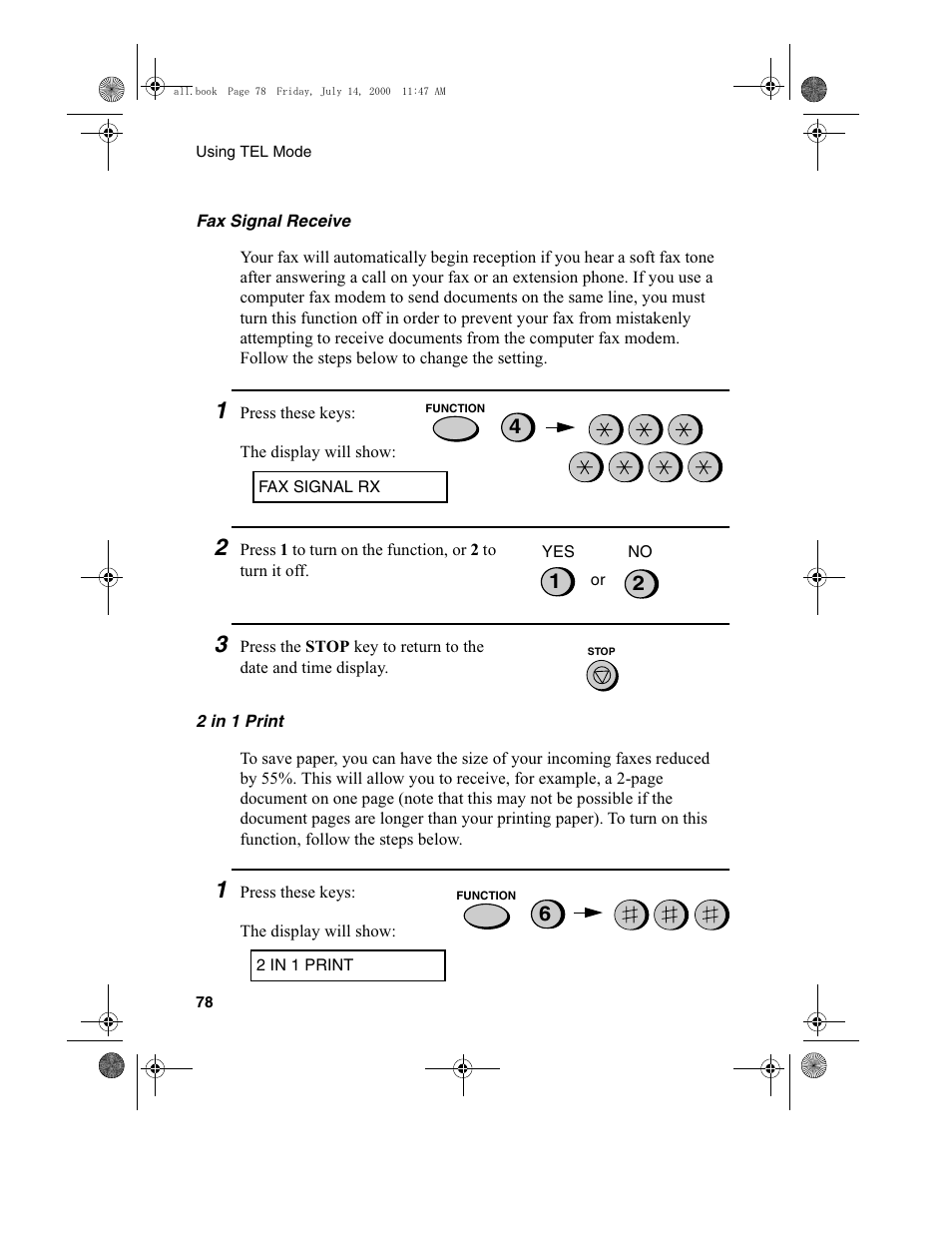 Sharp FO-775L User Manual | Page 80 / 156