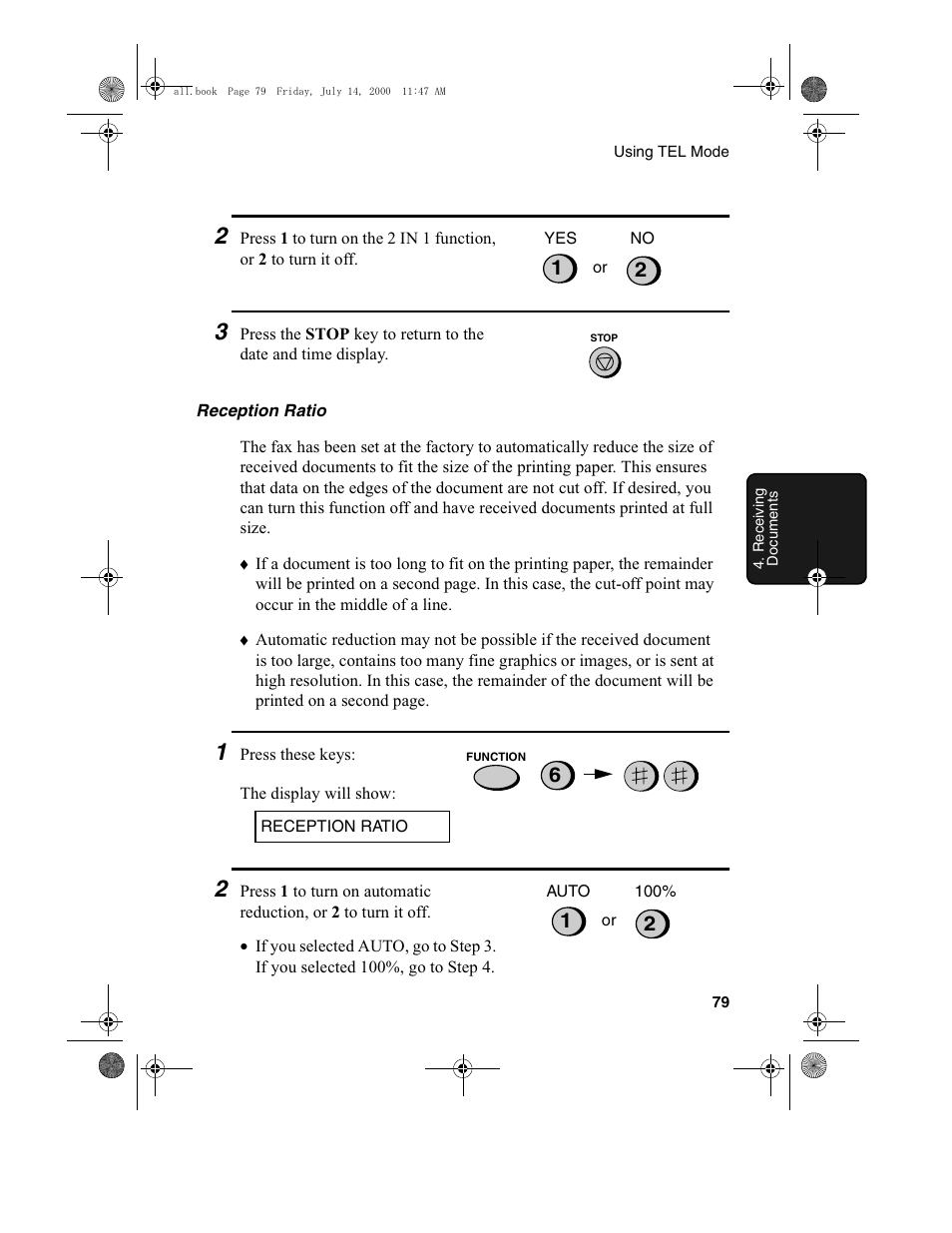 Sharp FO-775L User Manual | Page 81 / 156