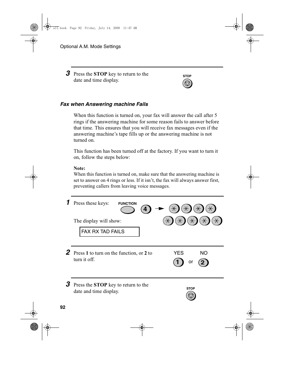 Sharp FO-775L User Manual | Page 94 / 156