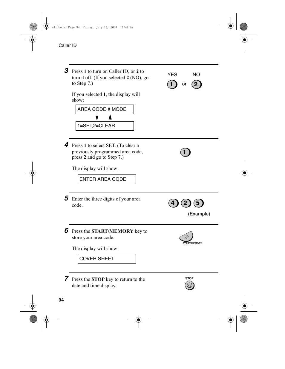 Sharp FO-775L User Manual | Page 96 / 156