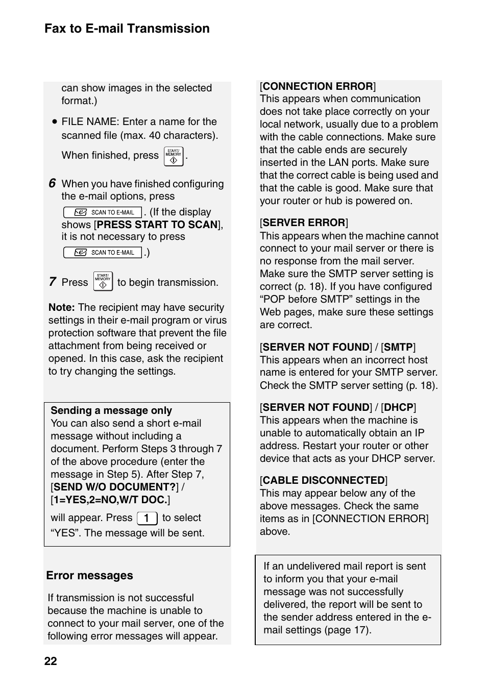 Sharp UX-B800SE User Manual | Page 24 / 76