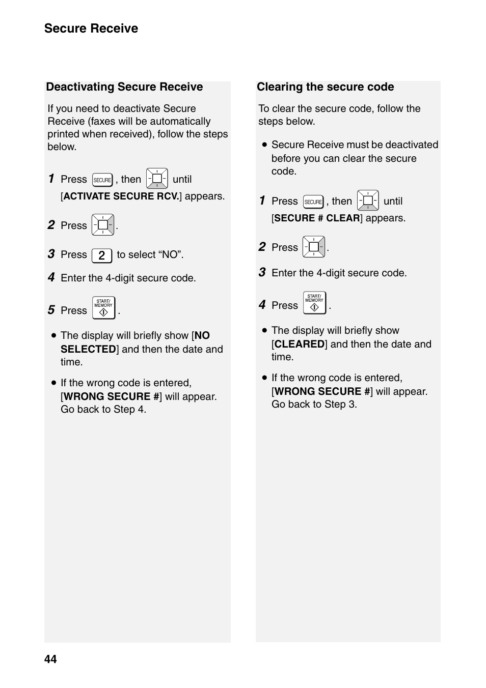 Sharp UX-B800SE User Manual | Page 46 / 76