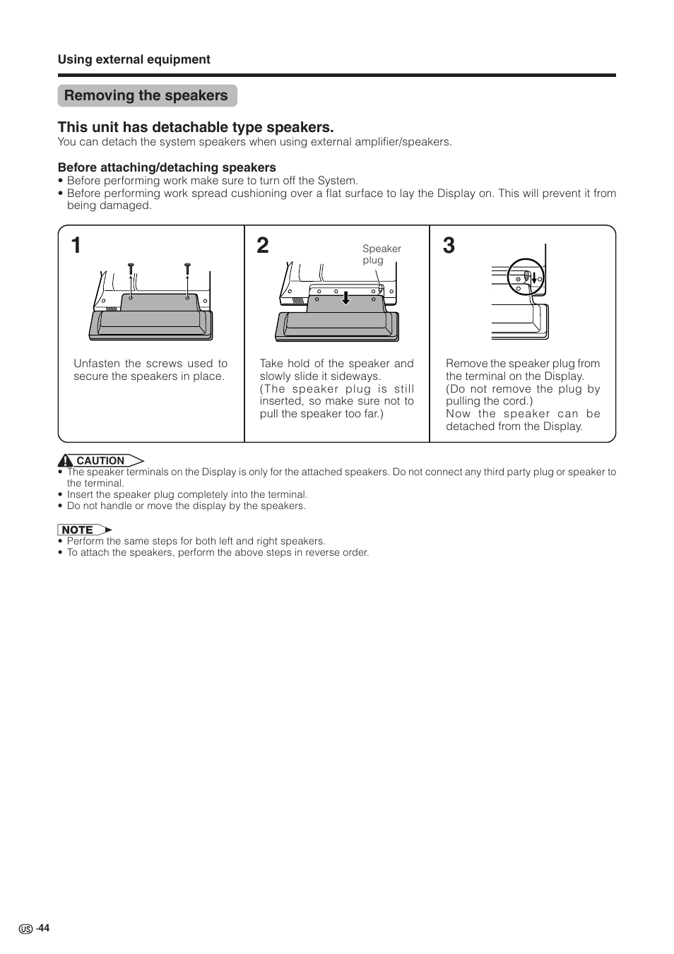 Sharp Aquos LC 30HV2U User Manual | Page 45 / 81