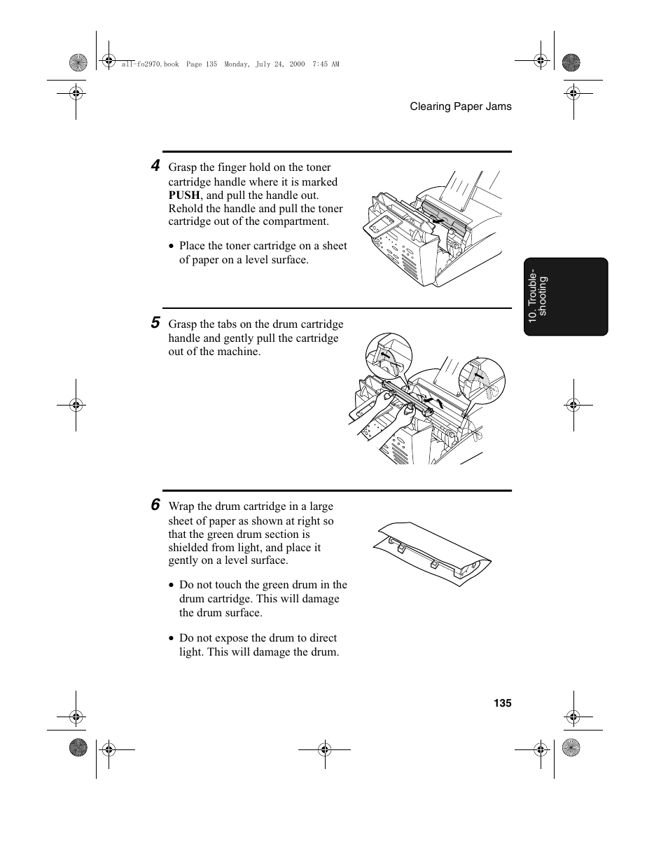 Sharp FO-2970M User Manual | Page 137 / 152