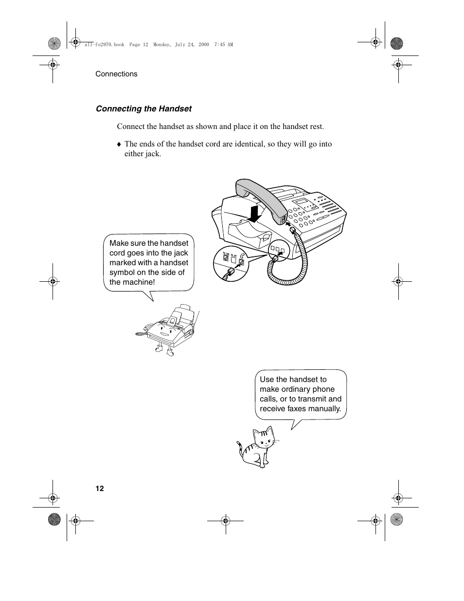 Sharp FO-2970M User Manual | Page 14 / 152