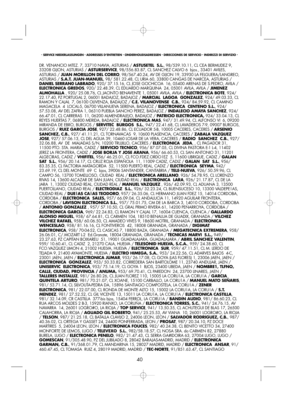 Sharp R-963S User Manual | Page 42 / 45