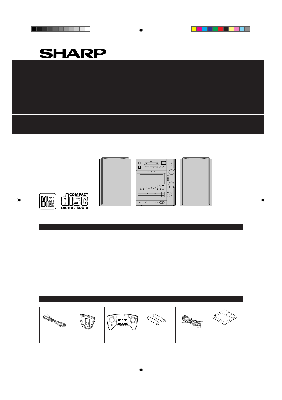 Sharp MD-X8 User Manual | 60 pages