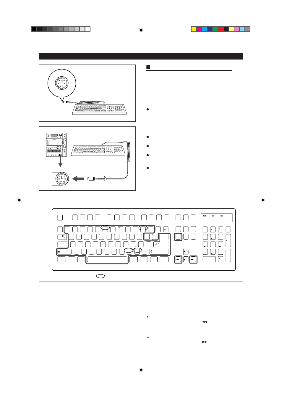 Keys you can use | Sharp MD-X8 User Manual | Page 17 / 60