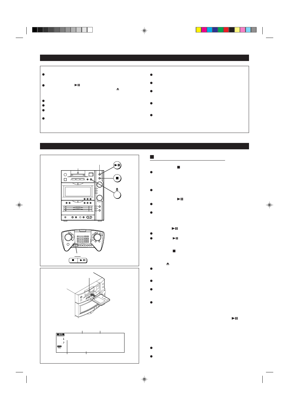 Minidisc operation (continued) | Sharp MD-X8 User Manual | Page 19 / 60