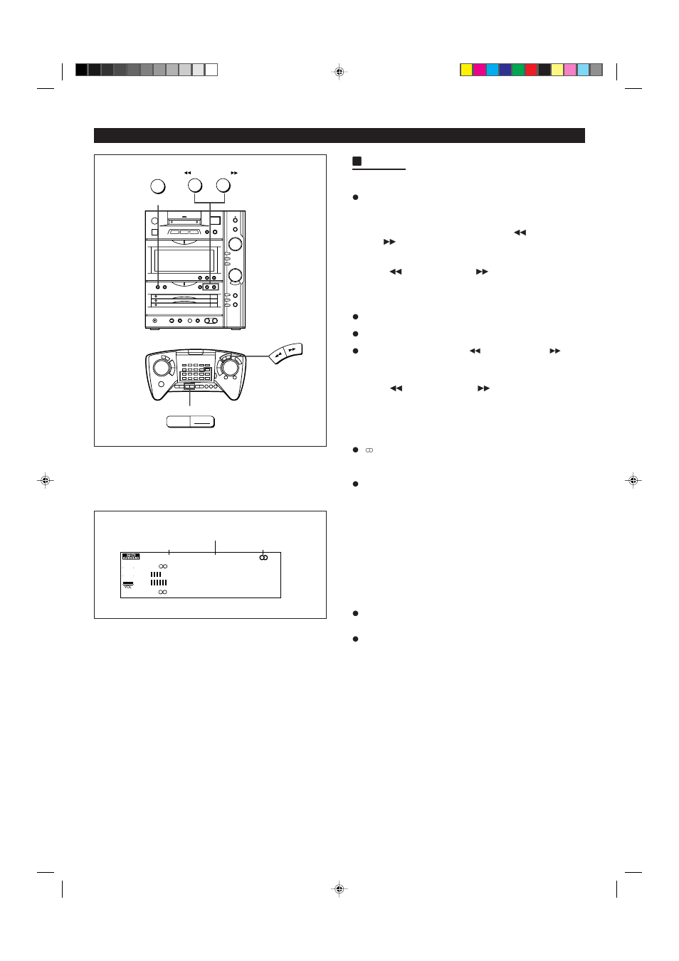 Htuning 1, Radio operation | Sharp MD-X8 User Manual | Page 20 / 60