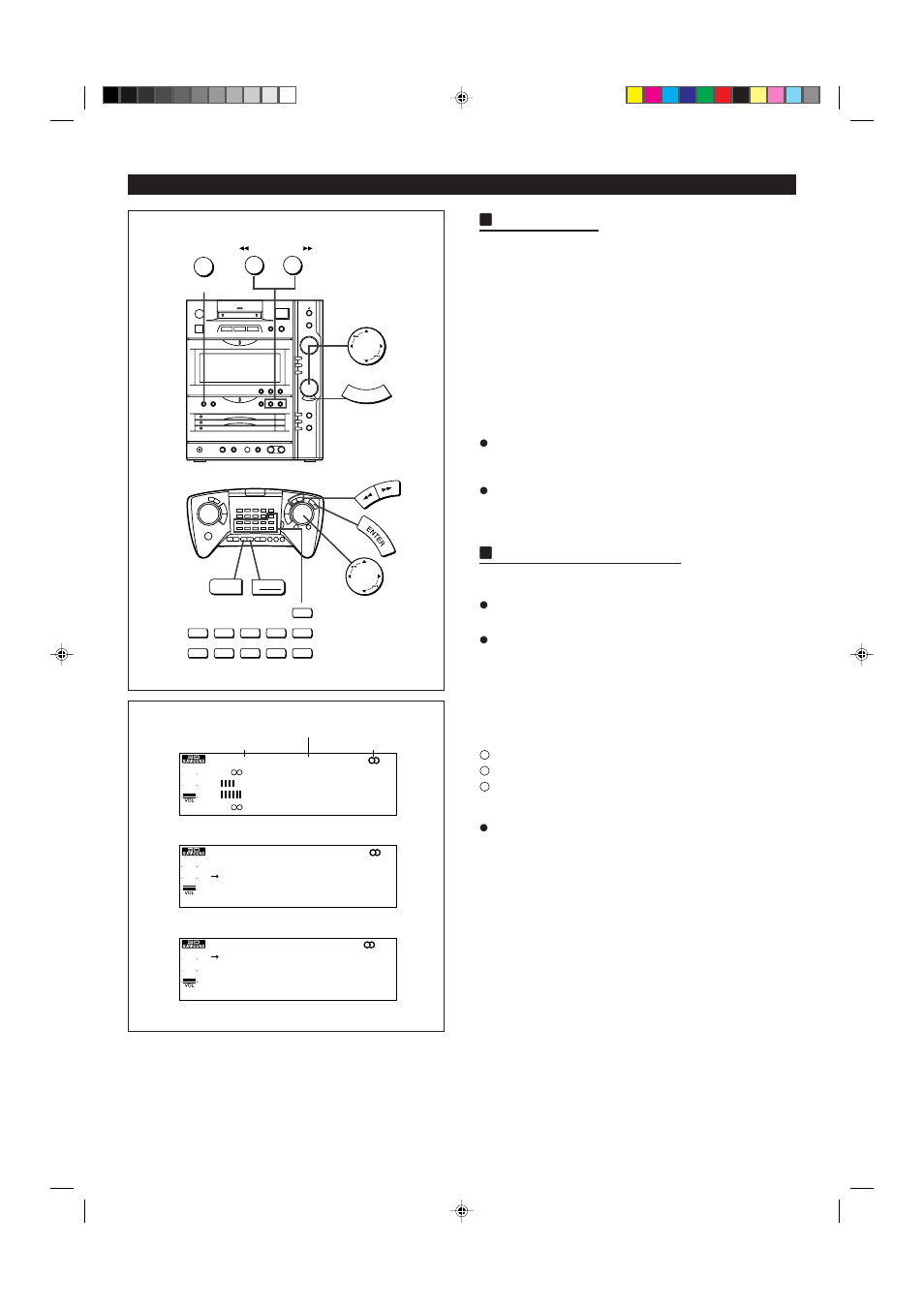 Hto recall a preset station | Sharp MD-X8 User Manual | Page 21 / 60