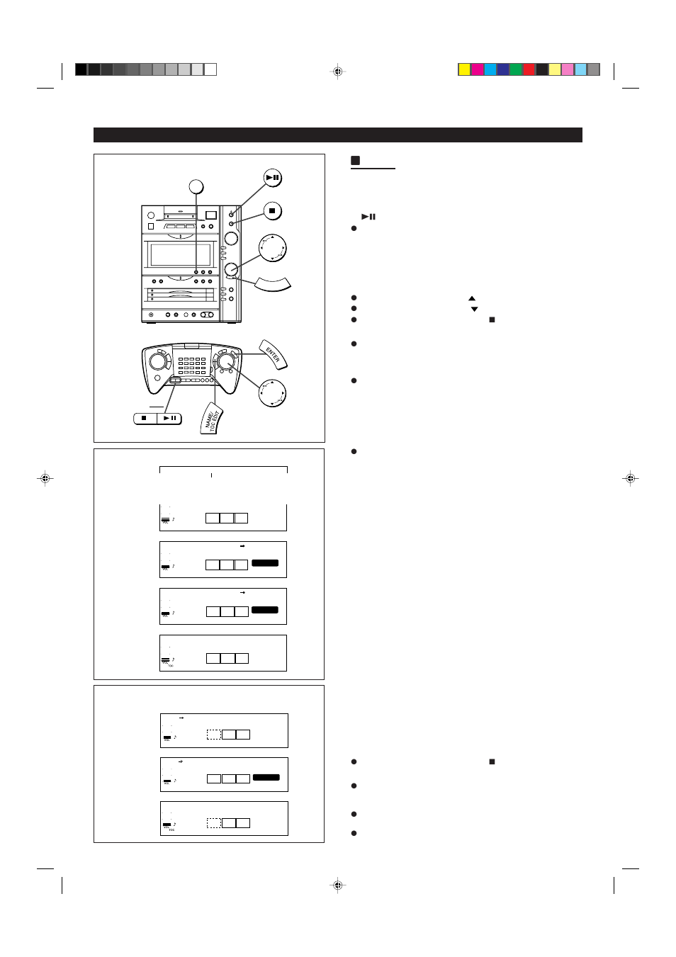 Continued), Hmove 1 | Sharp MD-X8 User Manual | Page 35 / 60