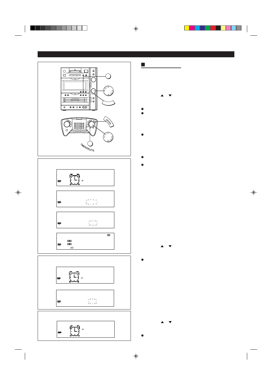 Continued), Hsleep operation, Sleep operation | Sharp MD-X8 User Manual | Page 43 / 60