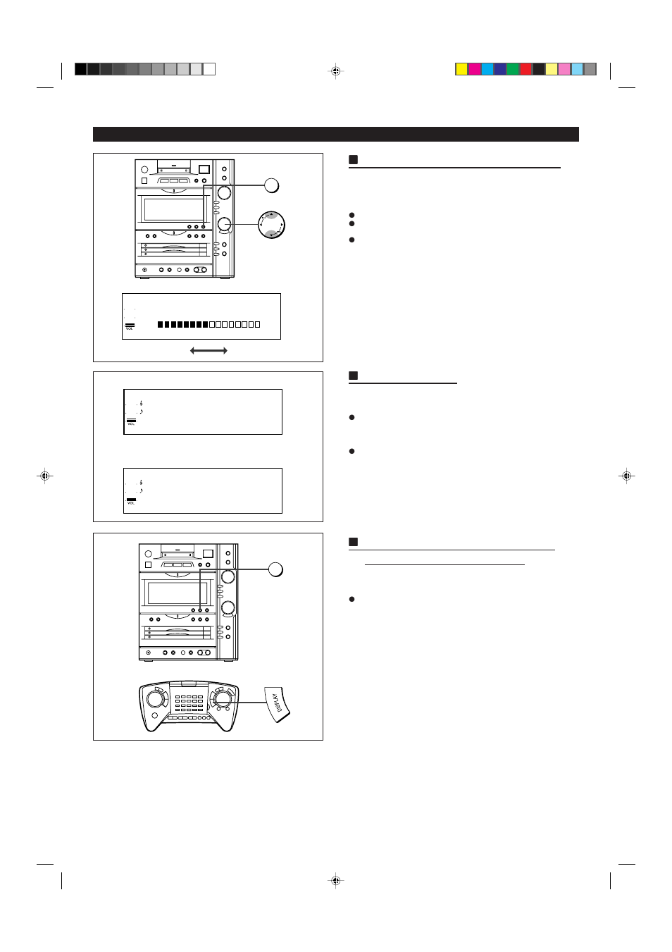 Hto change the contrast of the display 1, Hcharacter display | Sharp MD-X8 User Manual | Page 9 / 60