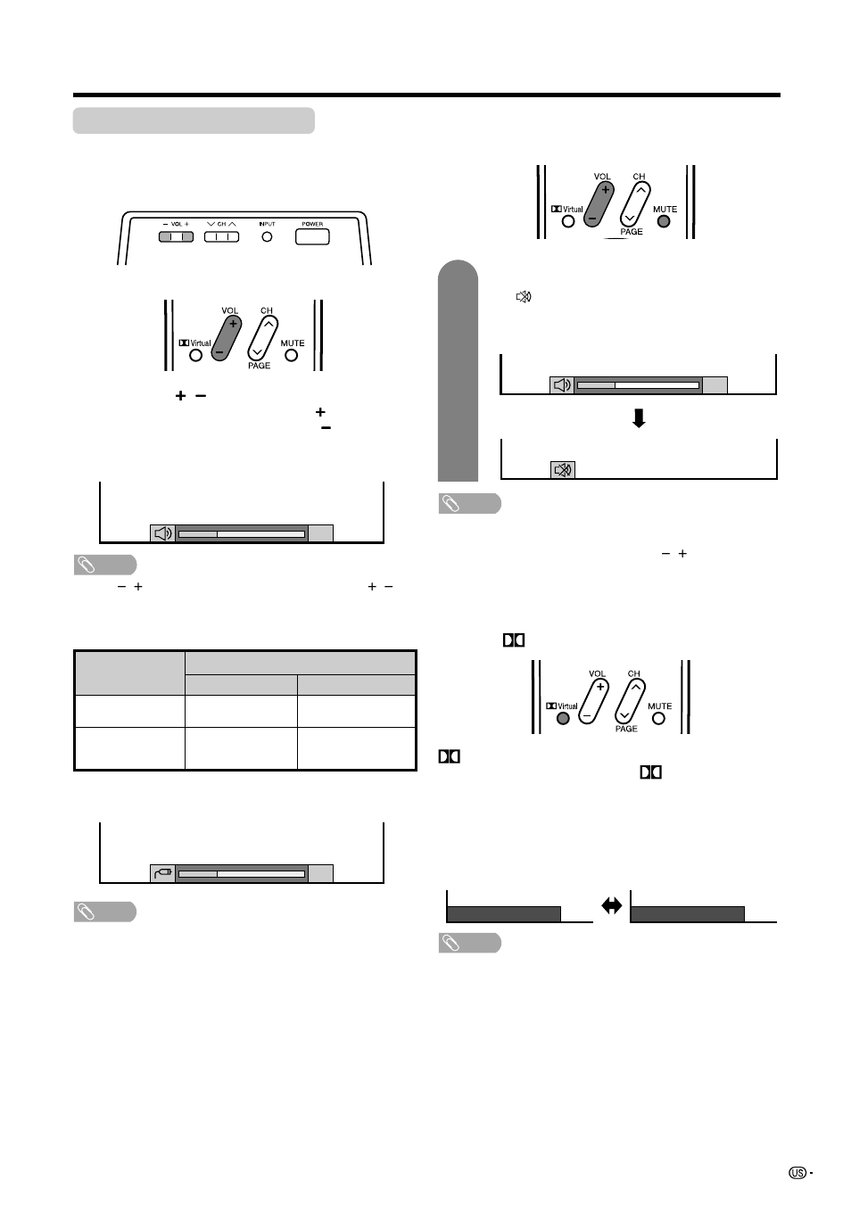 Changing volume/sound | Sharp Aquos LC 45GD7U User Manual | Page 33 / 89