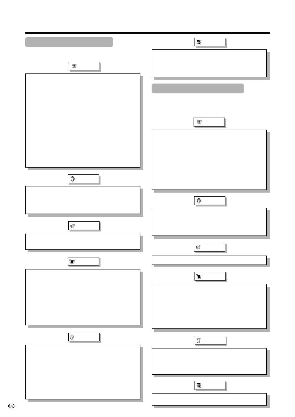 Basic adjustment settings, Av input mode menu items, Pc input mode menu items | Sharp Aquos LC 45GD7U User Manual | Page 36 / 89