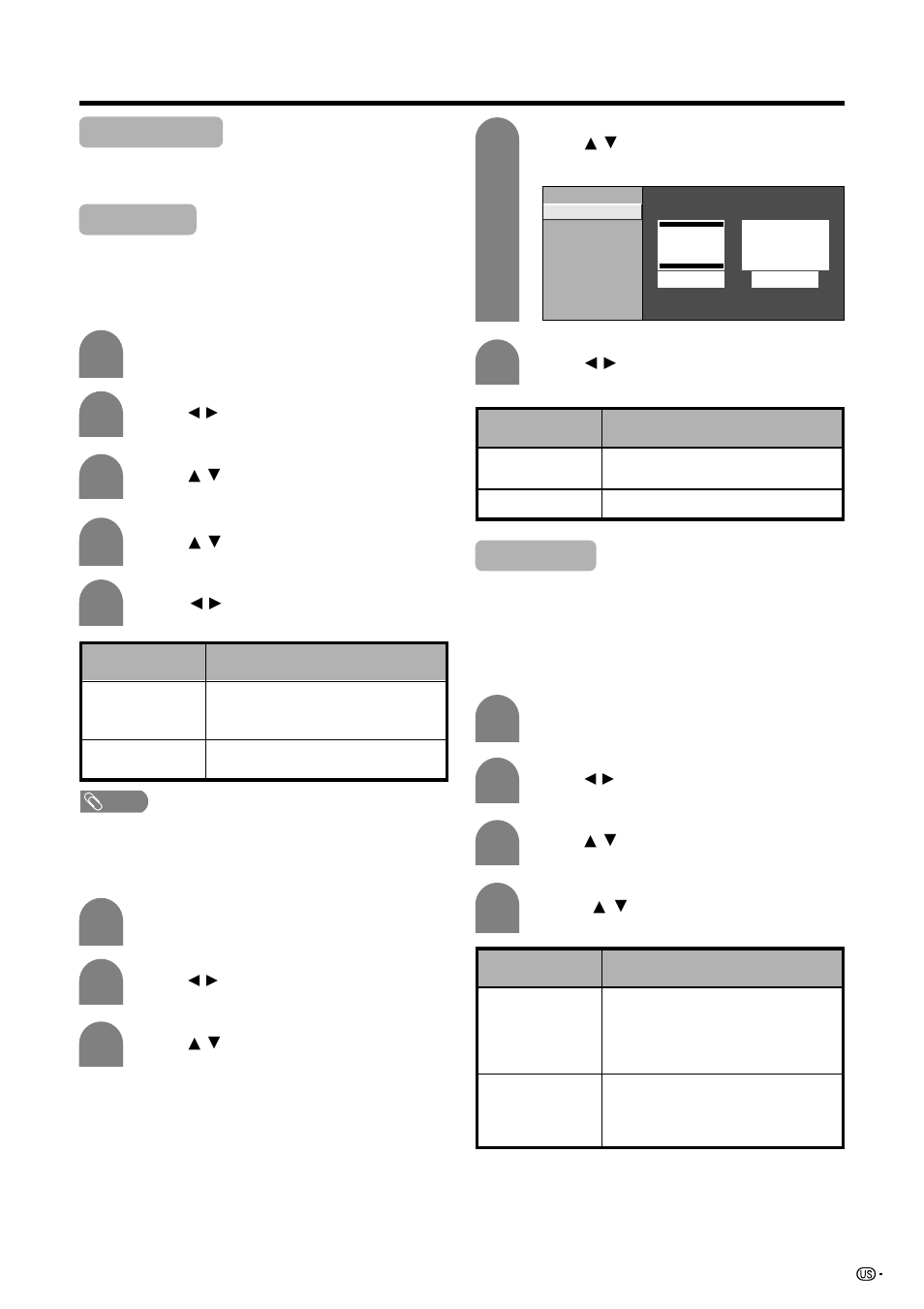 Digital setup | Sharp Aquos LC 45GD7U User Manual | Page 45 / 89