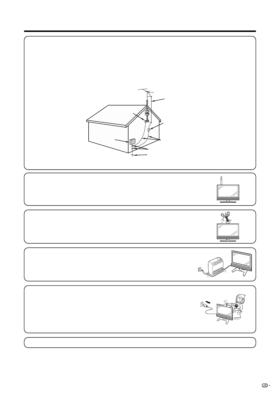 Important safety instructions | Sharp Aquos LC 45GD7U User Manual | Page 5 / 89