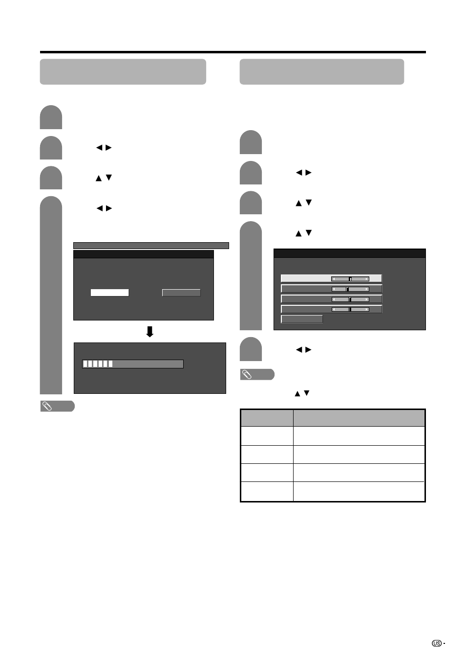 Auto sync. adjustment (pc input mode only), Fine sync. adjustment (pc input mode only) | Sharp Aquos LC 45GD7U User Manual | Page 59 / 89