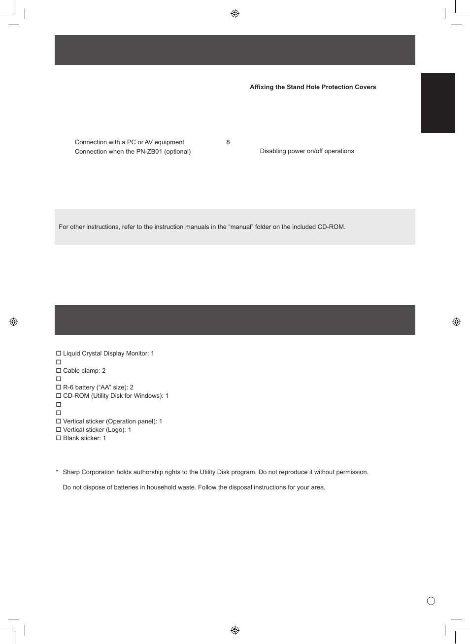 Sharp TINSE1145MPZZ(1) User Manual | Page 9 / 40