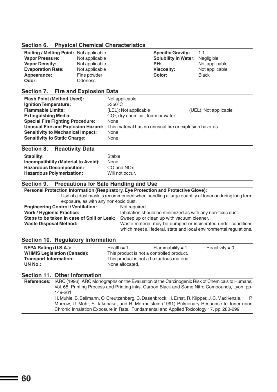 Sharp AR-162S User Manual | Page 62 / 68