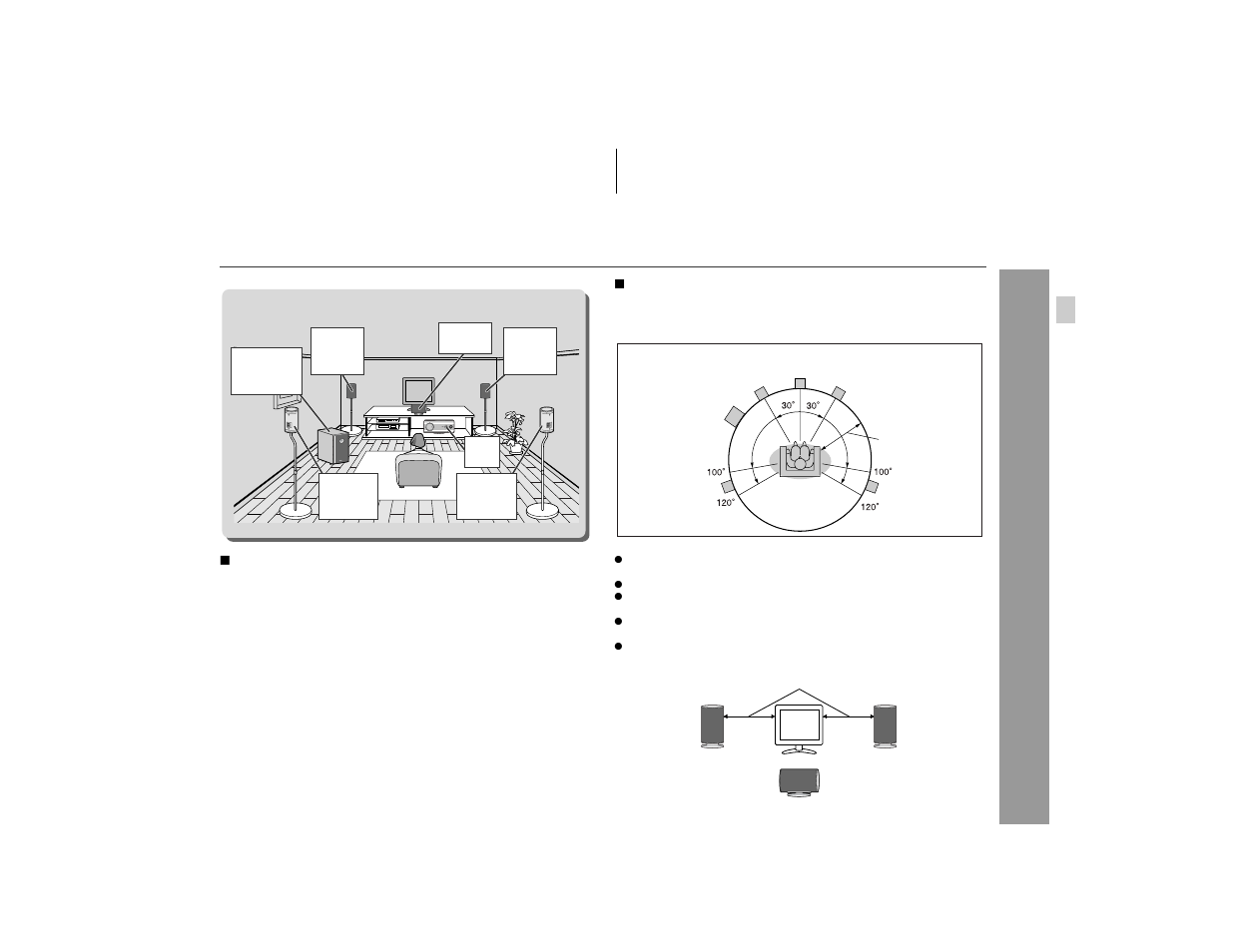 System installation, Pre paration for use | Sharp HT-X1 User Manual | Page 17 / 68