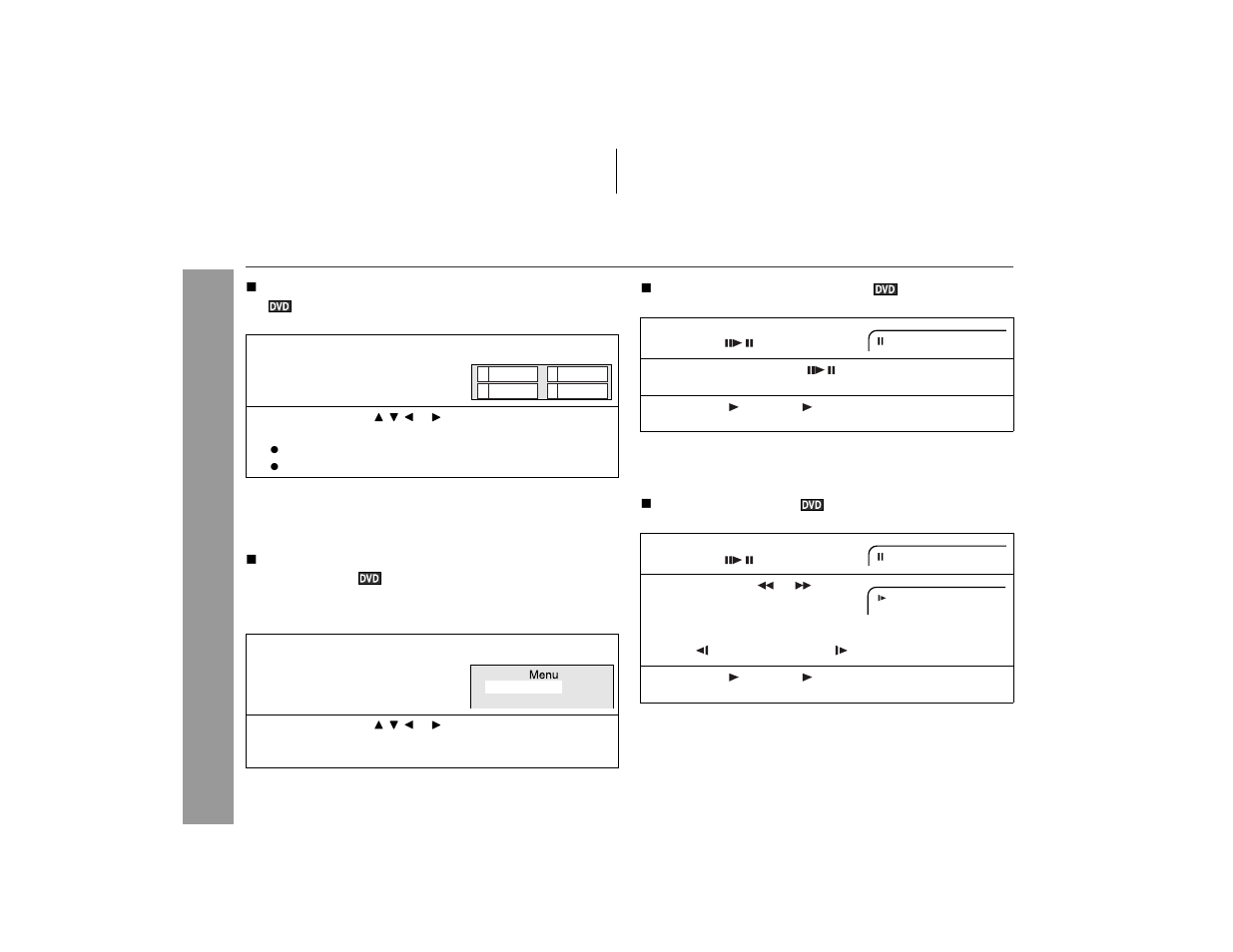 Dv d oper ation useful operation (continued) | Sharp HT-X1 User Manual | Page 36 / 68