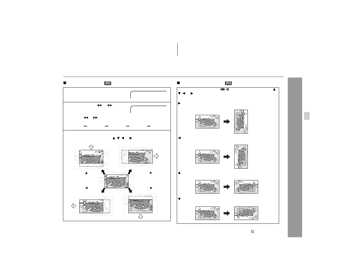 Mp 3, wma a nd jpeg disc op eration | Sharp HT-X1 User Manual | Page 45 / 68