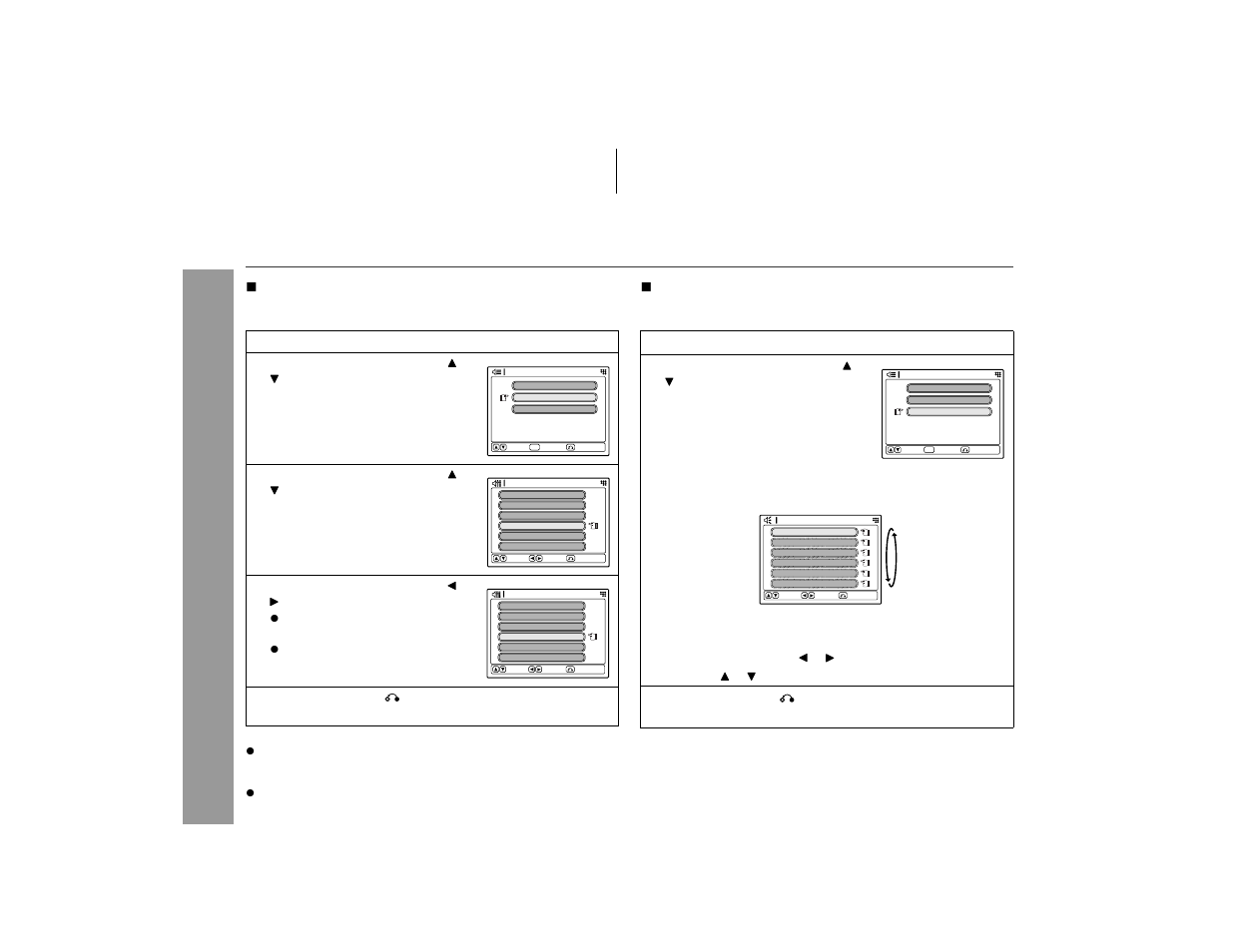 Enter, Speaker level setting, Test tone | Sharp HT-X1 User Manual | Page 54 / 68