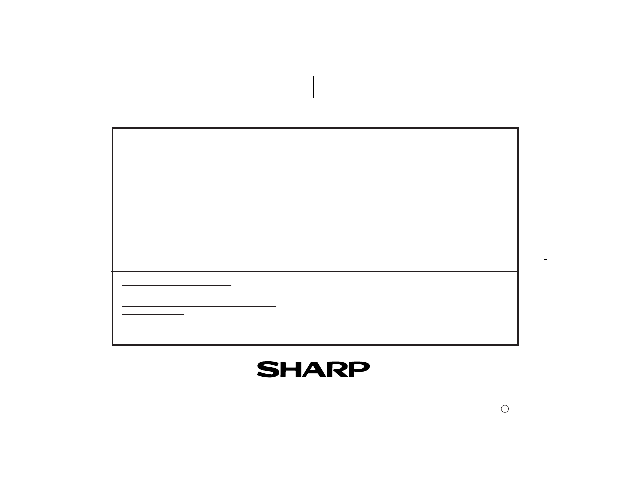 Consumer limited warranty | Sharp HT-X1 User Manual | Page 68 / 68