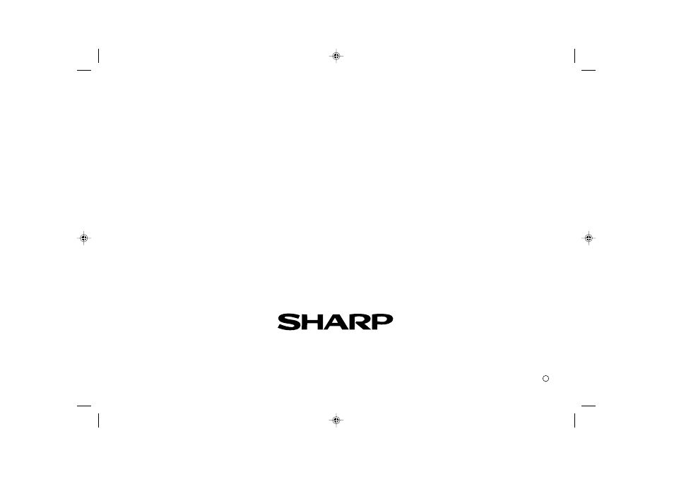 Sharp XL-35H User Manual | Page 32 / 33