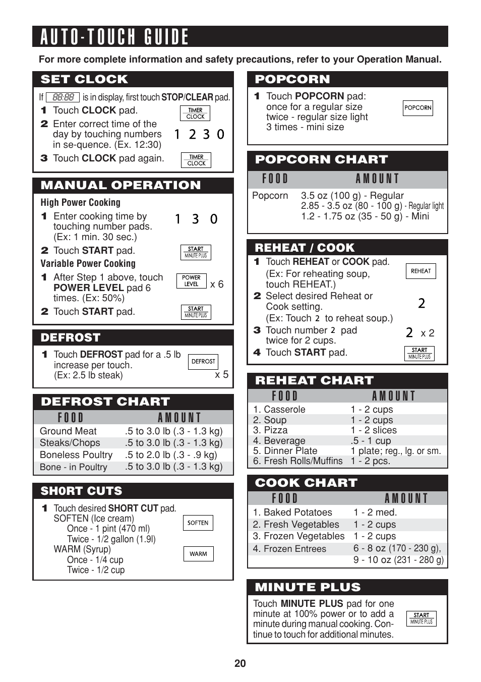 Sharp R-216L User Manual | Page 22 / 44